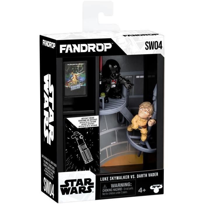 Fandrop FAN0630996920770 Figura STAR WARS Luke vs Darth Vader Vitrina con escena de culto + mini póster 18 cm 0 Fandrop FAN0630996920770 Figura STAR WARS Luke vs Darth Vader Vitrina con escena de culto + mini póster 18 cm 0