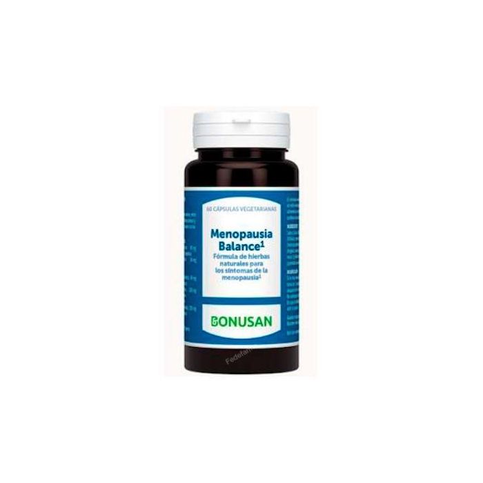 Bonusan Menopausia Balance 60 Cápsulas - Alivia Sofocos con Salvia, Trébol Rojo, Lúpulo y Maca