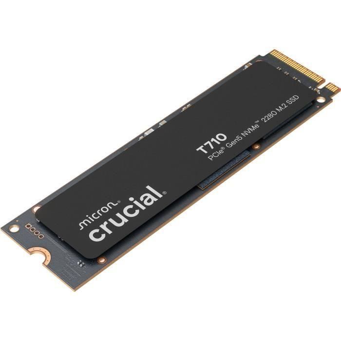 Crucial CRU0649528945921 SSD interno T710 4 TB PCIe Gen5 NVMe M.2 4