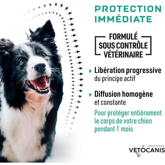 Vetocanis 2 Pipetas Antipulgas y Anti-garrapatas para Perros de 10-20 kg - 2x 1 Mes de Protección 2