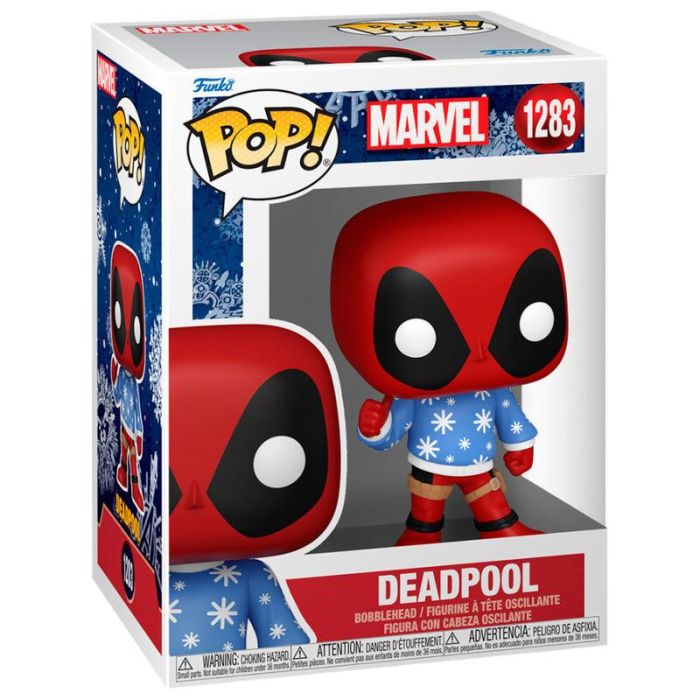 Figura POP Marvel Holiday Deadpool 1