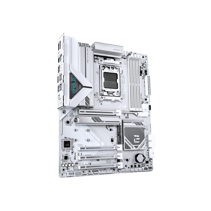 Gigabyte B850 EAGLE WIFI7 ICE Placa Base AMD AM5, DDR5 hasta 8200MHz, Wi-Fi 7, 2.5GbE, USB 3.2 Gen 2, PCIe 5.0 - 9MB85GL7E-00-G10 2 Gigabyte B850 EAGLE WIFI7 ICE Placa Base AMD AM5, DDR5 hasta 8200MHz, Wi-Fi 7, 2.5GbE, USB 3.2 Gen 2, PCIe 5.0 - 9MB85GL7E-00-G10 2