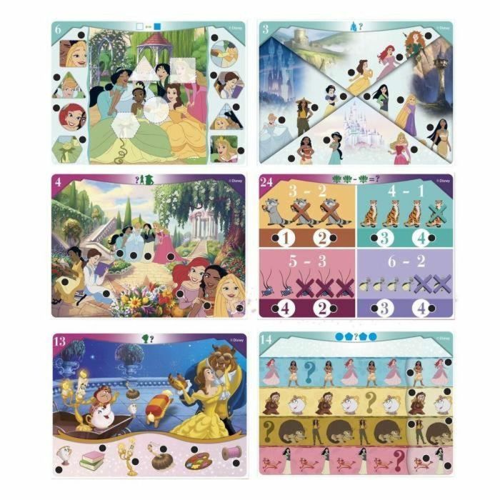 Clementoni CLE8005125166732 Quizy - Juego de Preguntas Princesa 2 Clementoni CLE8005125166732 Quizy - Juego de Preguntas Princesa 2