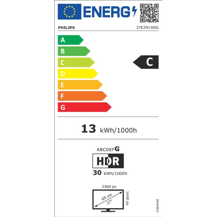 Philips Monitor 27E2N1500L/00 27" QHD IPS Negro 9