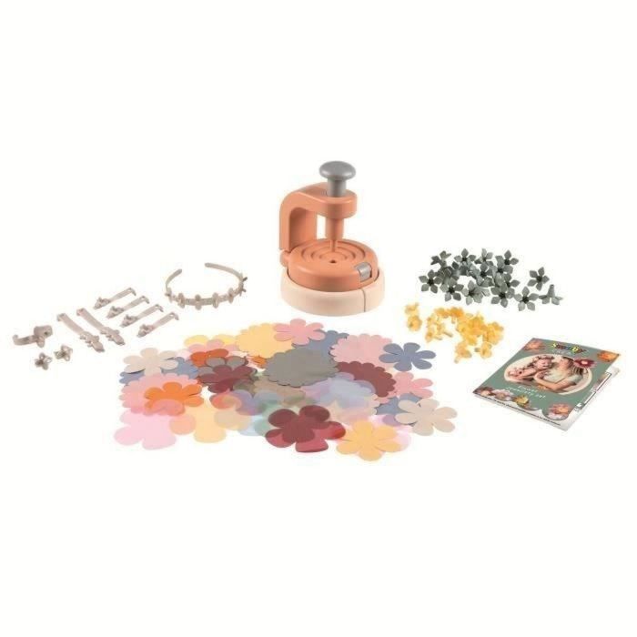 Smoby SMO3032163504160 - Conjunto de joyas de flores Smoby Créa - a partir de 3 años