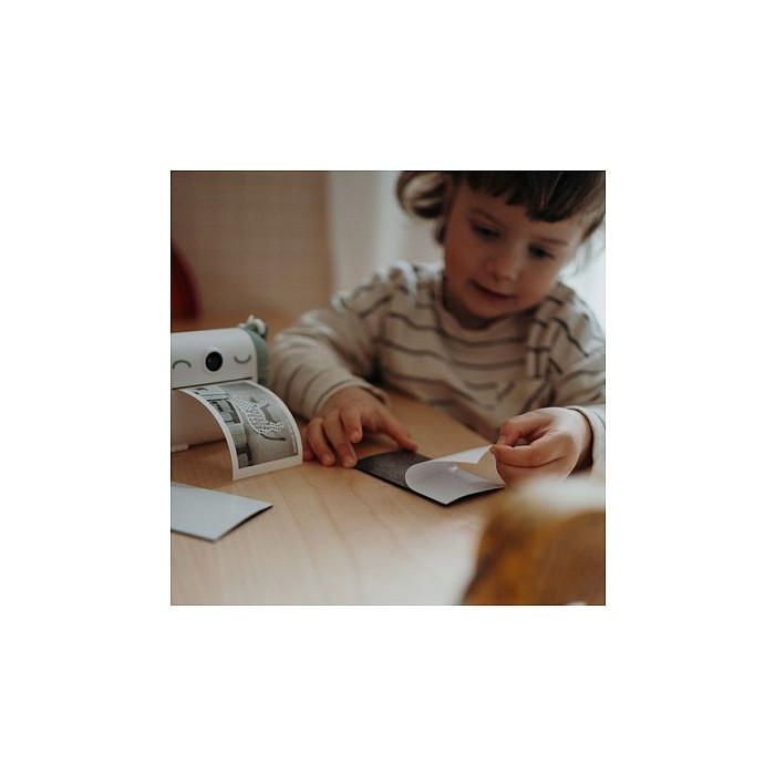 Kidywolf Sofortbildkamera e Impresora Instantánea para Niños, Cámara Digital Infantil con Pantalla 2.4", 8 MP, SD, USB-C - Verde y Blanco 16