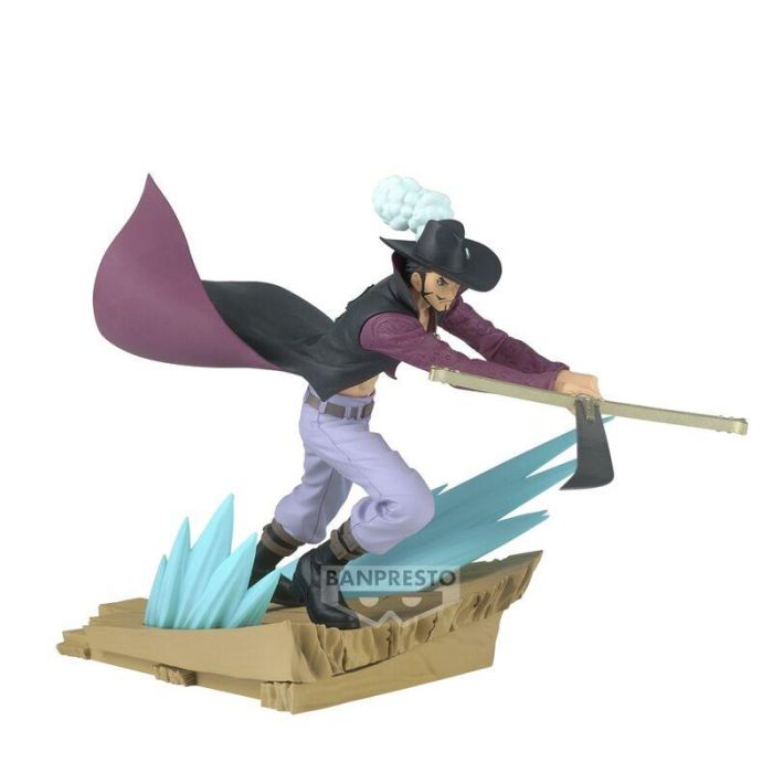 BANPRESTO Figura Dracule Mihawk Senkozekkei One Piece 12cm +15 años