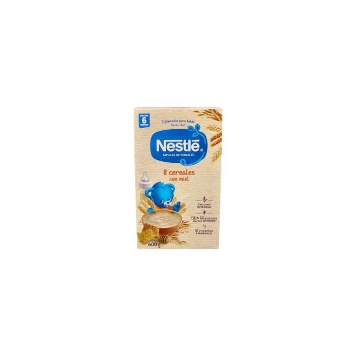 Nestle 8 Cereales Miel Bifidus 600 G Nestle 8 Cereales Miel Bifidus 600 G