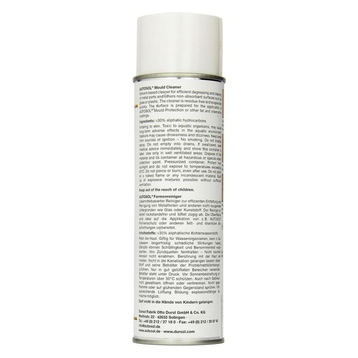 Limpiador De Moldes Autosol Aerosol 500 mL SOL01014200 1 Limpiador De Moldes Autosol Aerosol 500 mL SOL01014200 1