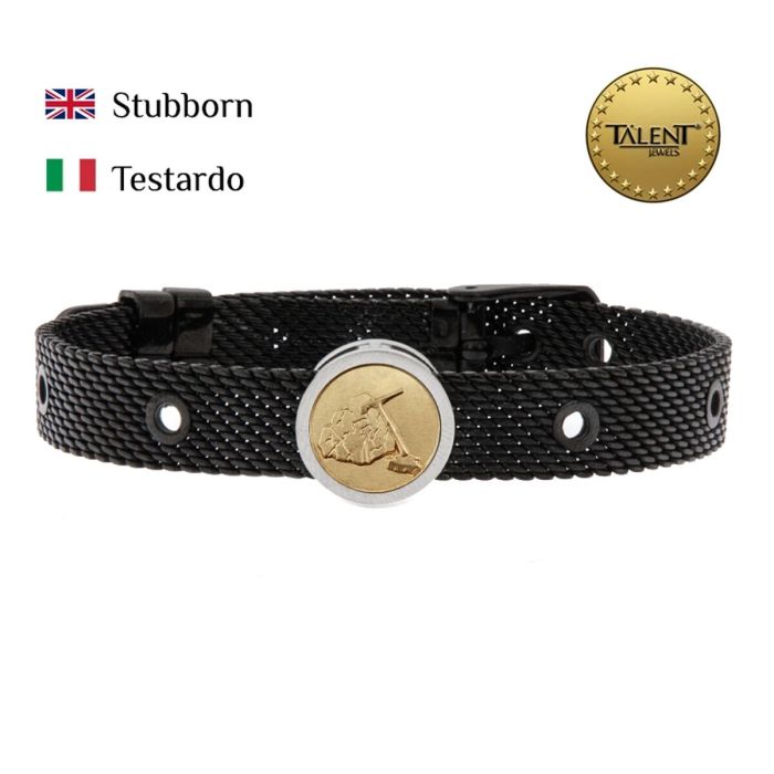 Pulsera Unisex Stubborn Talent Jewels TJA-5-11-01-2-235 Negro 1 Pulsera Unisex Stubborn Talent Jewels TJA-5-11-01-2-235 Negro 1