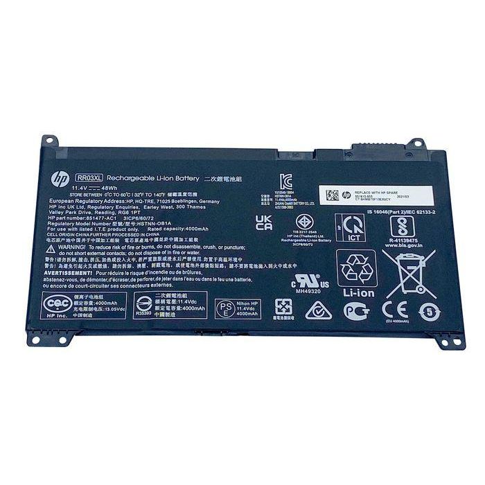 HP 4210mAh, 48Wh, Li-Ion, 4-cell, RR03048XL-PR 3 HP 4210mAh, 48Wh, Li-Ion, 4-cell, RR03048XL-PR 3