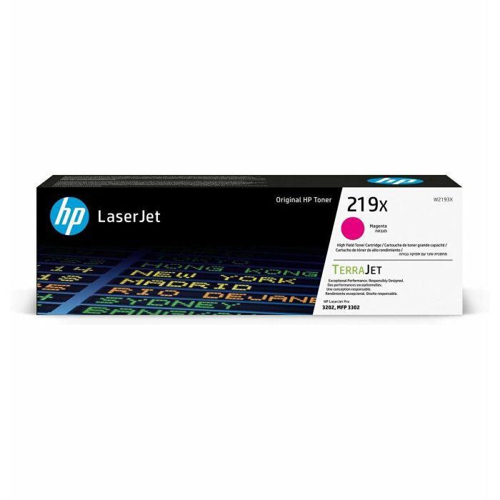 HP Toner Magenta para LaserJet Pro 3202 / MFP 3302, 3.200 Páginas - 219X 20 HP Toner Magenta para LaserJet Pro 3202 / MFP 3302, 3.200 Páginas - 219X 20