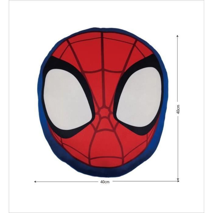 Spidey SPI3700891710022 Cojín 3D de Microfibra - Diseño Spidey - 40 cm 2 Spidey SPI3700891710022 Cojín 3D de Microfibra - Diseño Spidey - 40 cm 2