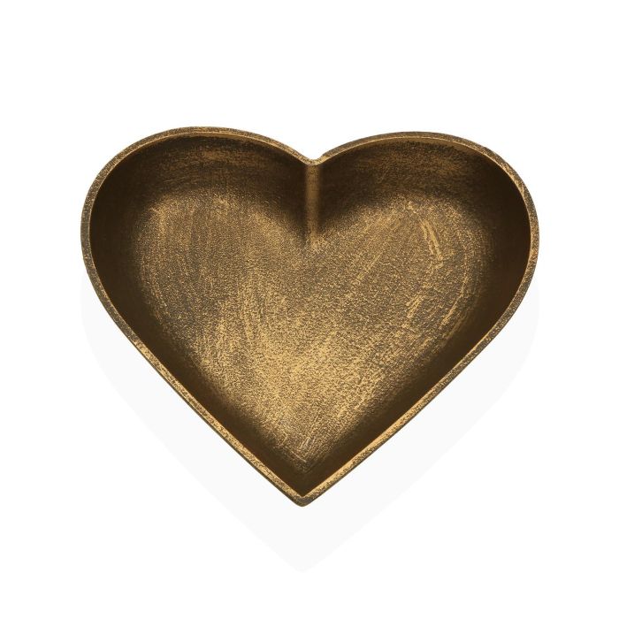 Centro De Mesa Corazon Gold Versa 3X25CM (4 Unidades) Centro De Mesa Corazon Gold Versa 3X25CM (4 Unidades)