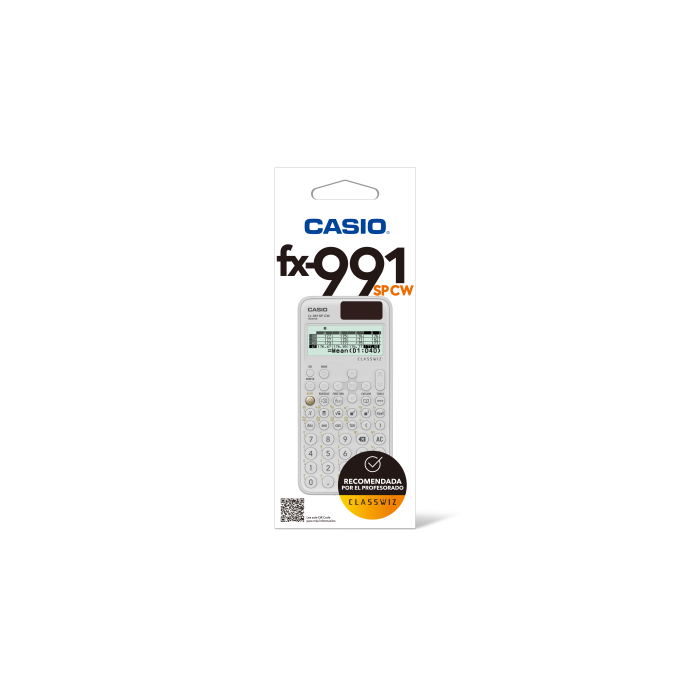 Casio Calculadora Científica FX-991SPCW Negro-Blanco 15 y 10+2 Dígitos 576 Funciones 3