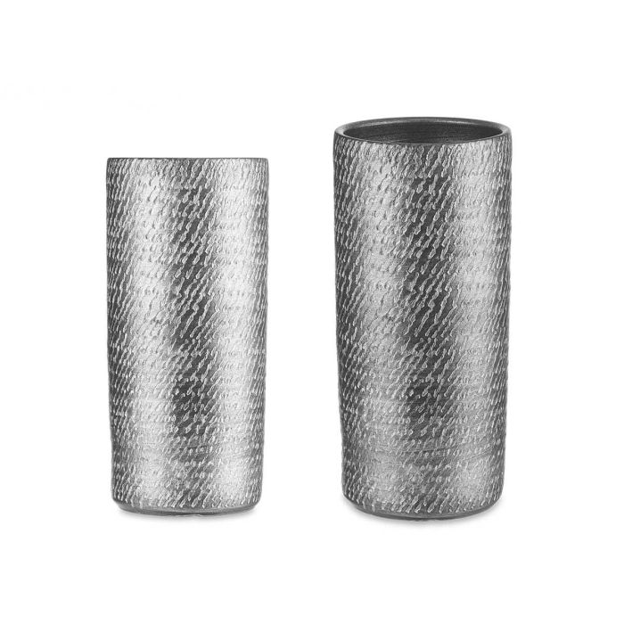 Paraguero de Cerámica Puntos Plata 50 cm - Giftdecor