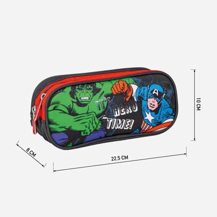 Estuche portatodo 2 compartimentos avengers 1 Estuche portatodo 2 compartimentos avengers 1