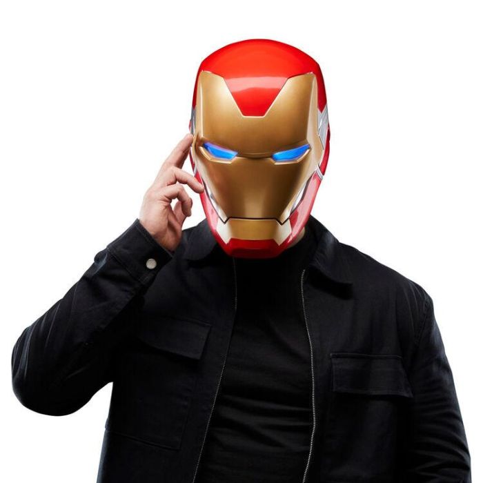 Hasbro HASF90165L0 Casco electrónico Iron Man Marvel Legends con efectos de luz coleccionable premium para adultos 5 Hasbro HASF90165L0 Casco electrónico Iron Man Marvel Legends con efectos de luz coleccionable premium para adultos 5