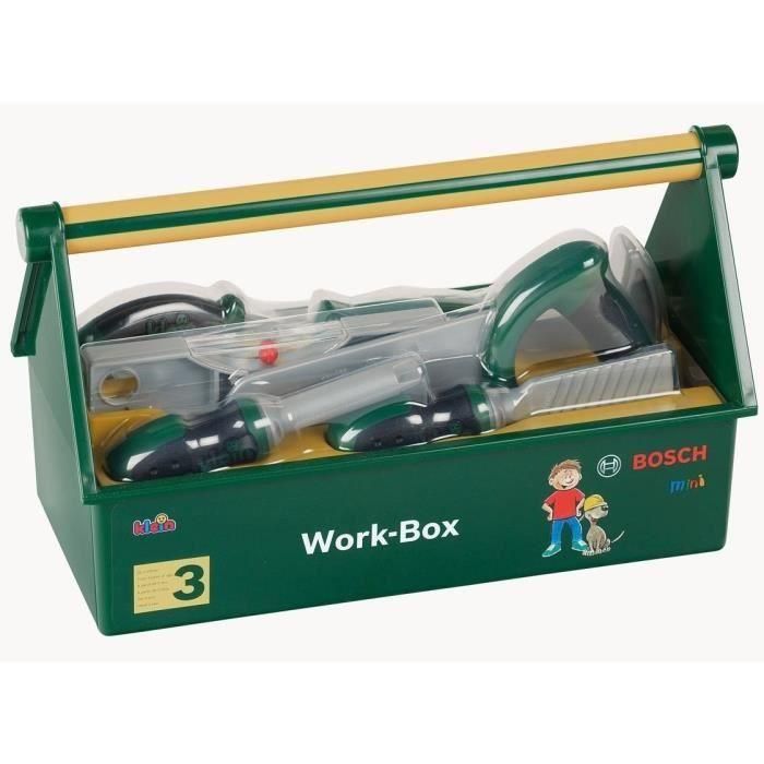 Caja De Herramientas Theo Klein Bosch Con Accesorios 30,3x14x17,2 cm 2 Caja De Herramientas Theo Klein Bosch Con Accesorios 30,3x14x17,2 cm 2