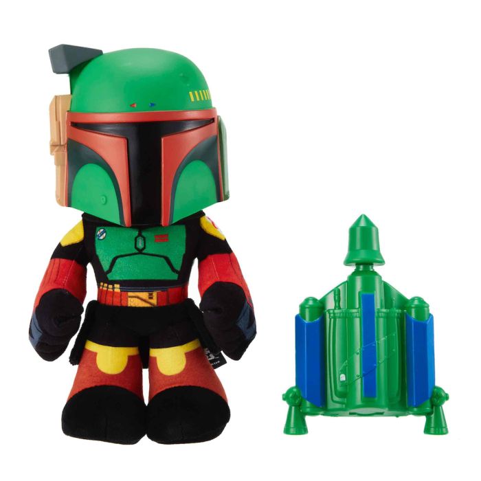 Peluche Boba Fett Lanza Cohetes Star Wars Hhw55 Mattel Peluche Boba Fett Lanza Cohetes Star Wars Hhw55 Mattel