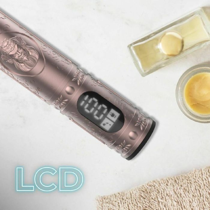 Cecotec 04445 Cortapelos y Perfiladora de Pelo y Barba Precisión, Cuchilla Anti-Irritación, 4 Peines Guía, Pantalla LCD, Oro Rosa 2 Cecotec 04445 Cortapelos y Perfiladora de Pelo y Barba Precisión, Cuchilla Anti-Irritación, 4 Peines Guía, Pantalla LCD, Oro Rosa 2