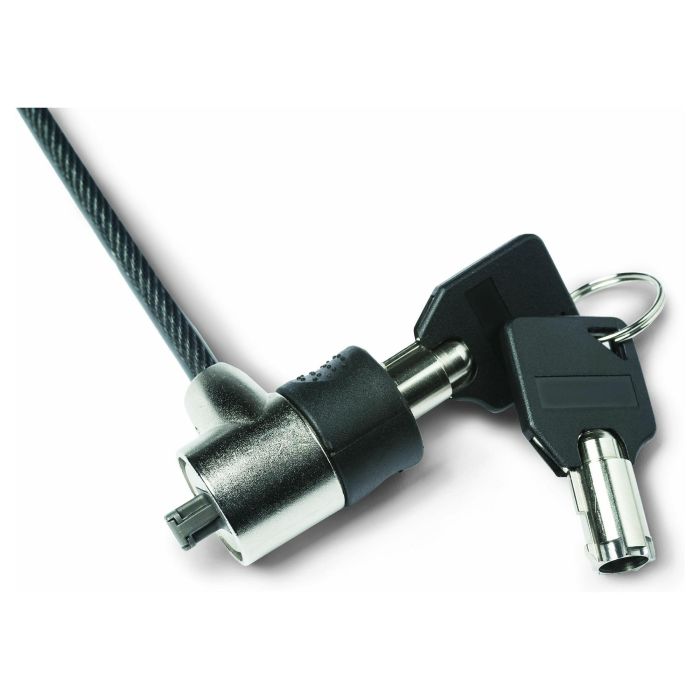 Dicota D30835 Cable de Seguridad T-Lock Value, Cierre con Llave, Acero, 2 m 1
