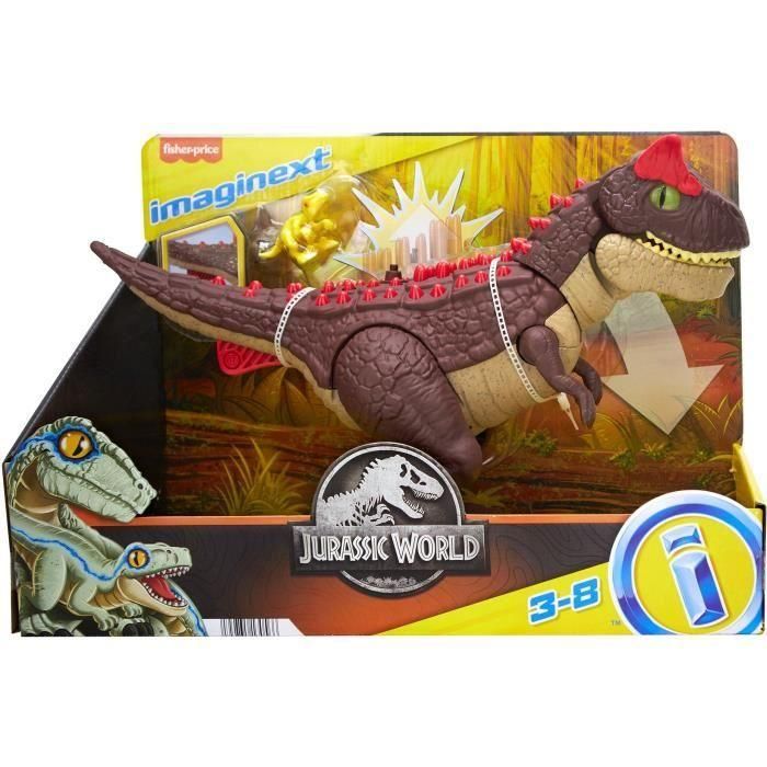 Ataque de Pico de Carnotaurus - Fisher-Price - Hml42 - Figura Imaginext Jurassic World 1