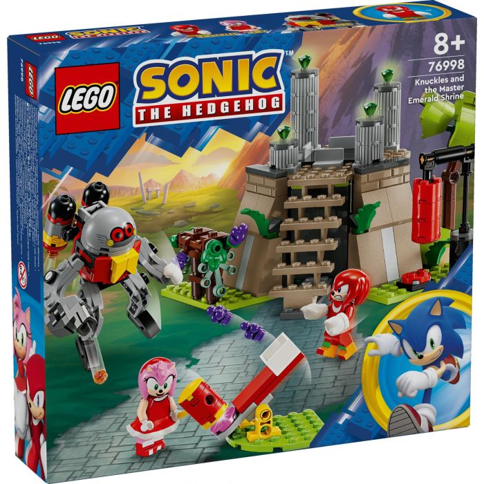 LEGO 76998 Sonic the Hedgehog Set de Knuckles y el Santuario del Maestro Jugador Esmeralda 9