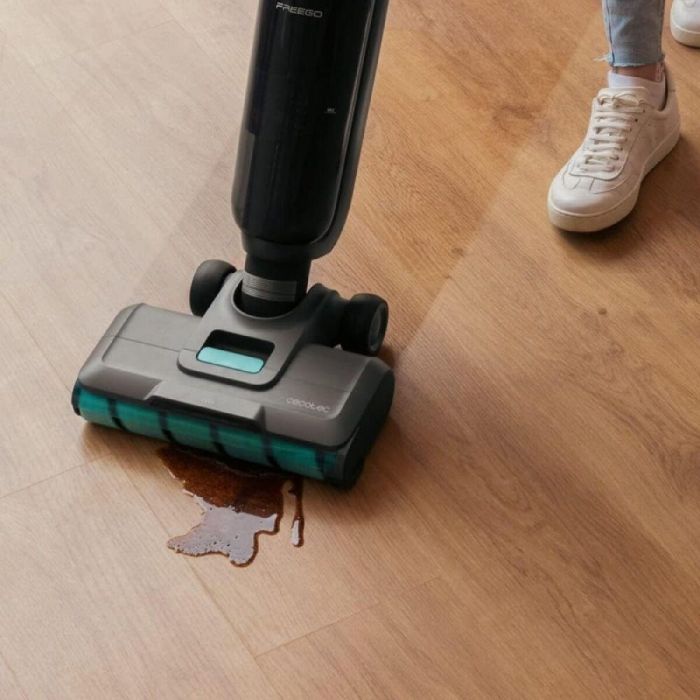 Fregona Eléctrica con Dosificador de Spray Cecotec FreeGo Wash&Vacuum Spray 250 W 700 ml 2 Fregona Eléctrica con Dosificador de Spray Cecotec FreeGo Wash&Vacuum Spray 250 W 700 ml 2