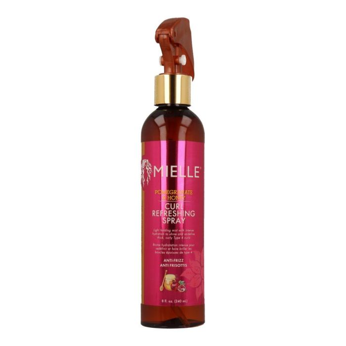 Mielle Spray Refrescante Pomegranate & Honey para Rizos 240 ml - Brillo y Definición
