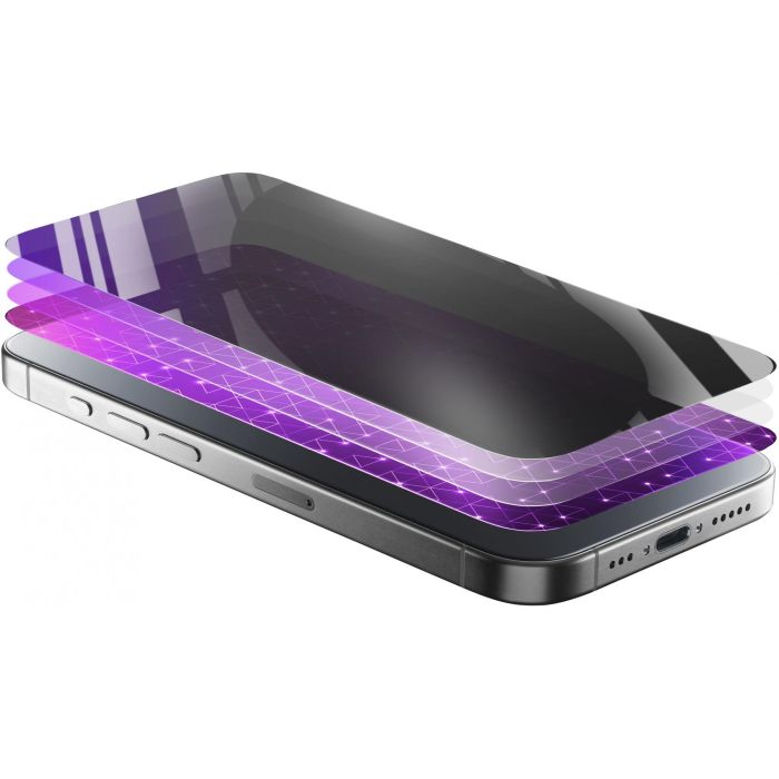 Cellularline Xtreme Glass Privacy iPhone 16 1 Cellularline Xtreme Glass Privacy iPhone 16 1