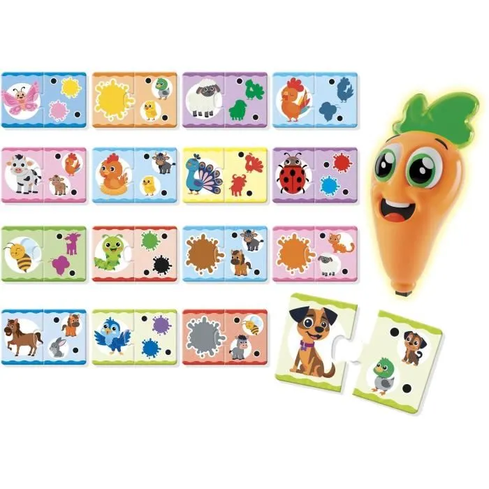 Lisciani Giochi Corral parlante CAROTINA BABY La Granja - Descubrimiento de la granja, Corral interactivo LIS8008324107308
