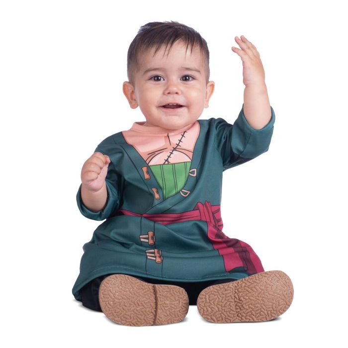 My Other Me Disfraz infantil Roronoa Zoro de One Piece, set completo con vestido y pantalón, talla 24-36 meses (2-3 años) My Other Me Disfraz infantil Roronoa Zoro de One Piece, set completo con vestido y pantalón, talla 24-36 meses (2-3 años)