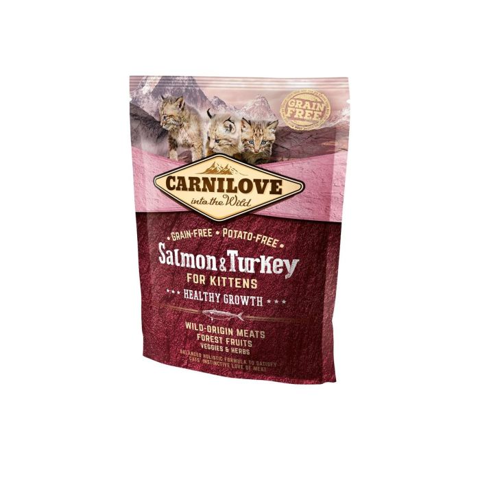 Carnilove Feline Kitten Salmon Pavo 400 gr