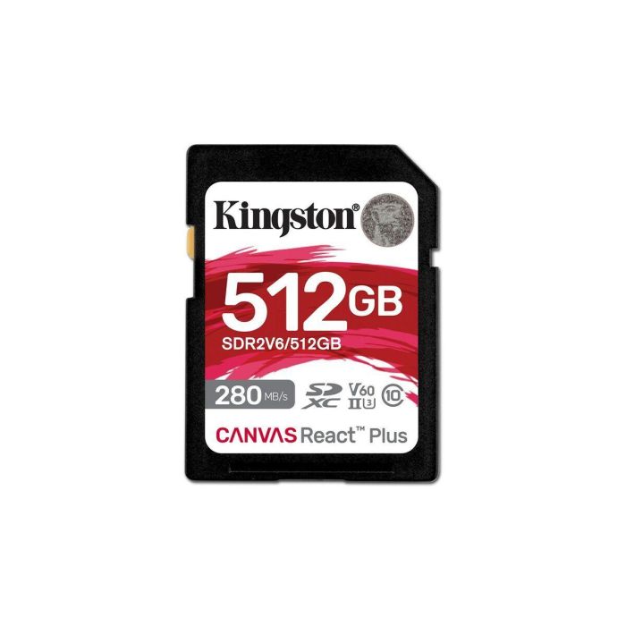 Tarjeta de Memoria SDXC Kingston SDR2V6/512GB 512 GB 0 Tarjeta de Memoria SDXC Kingston SDR2V6/512GB 512 GB 0