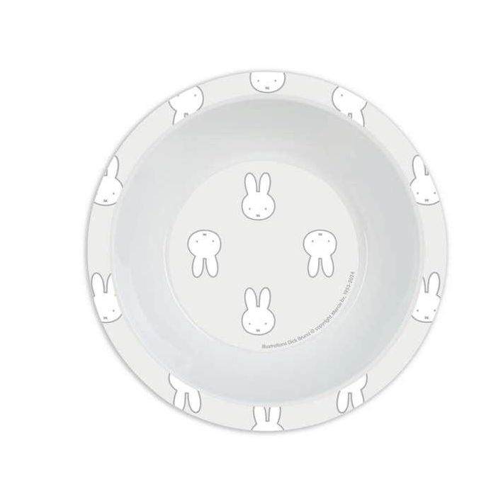 Set De Platos Cubiertos Y Vaso Safta Miffy Menta 260x260x90 mm 2