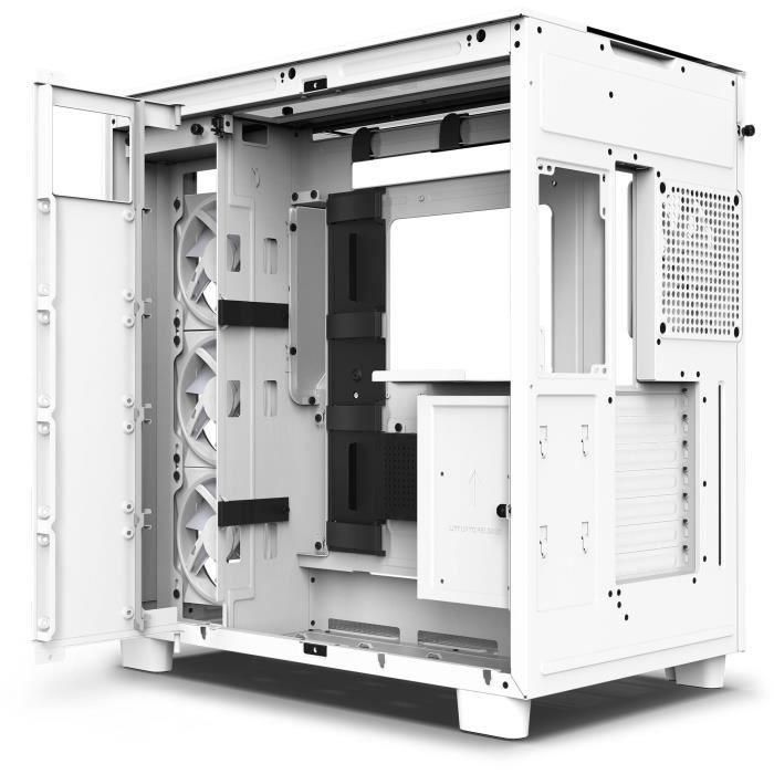 NZXT NZX1690884141942 Caja Semitorre H9 Elite Cristal Templado RGB Blanco 1