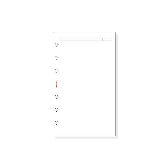 Recambio Agenda Finocam R442 Open 400 91X152 Liso 50H