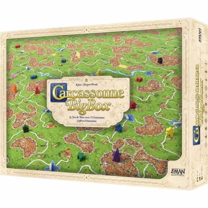 Asmodee Carcasona Big Box 2021 Juego de Mesa Clásico. Edición Completa con 11 Expansiones y Juego Base para 2-6 Jugadores, Edad 7+ 2 Asmodee Carcasona Big Box 2021 Juego de Mesa Clásico. Edición Completa con 11 Expansiones y Juego Base para 2-6 Jugadores, Edad 7+ 2