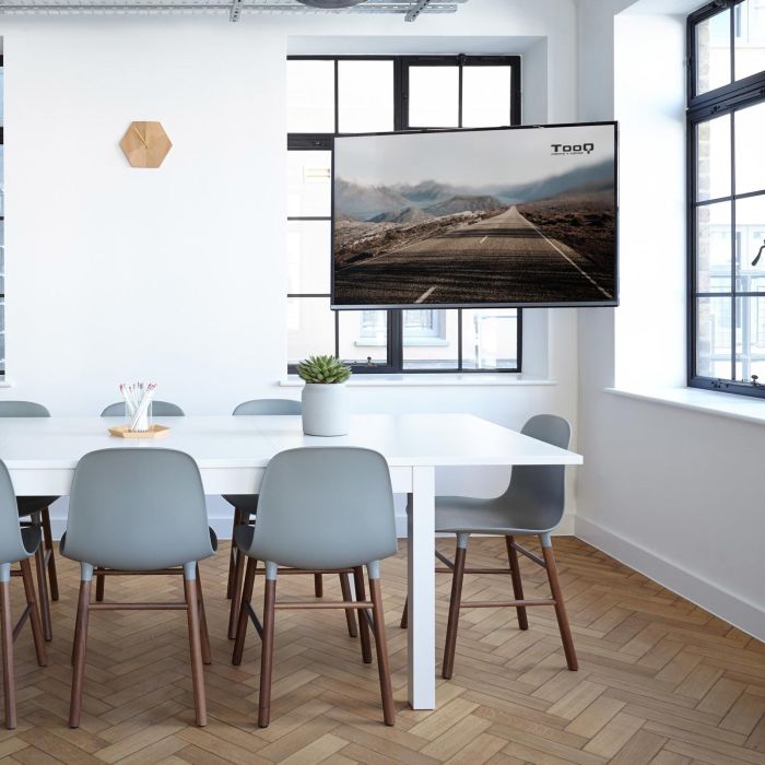 TOOQ SOPORTE PARED PANTALLAS 37-80" GIRA/INCLI NEGRO 2