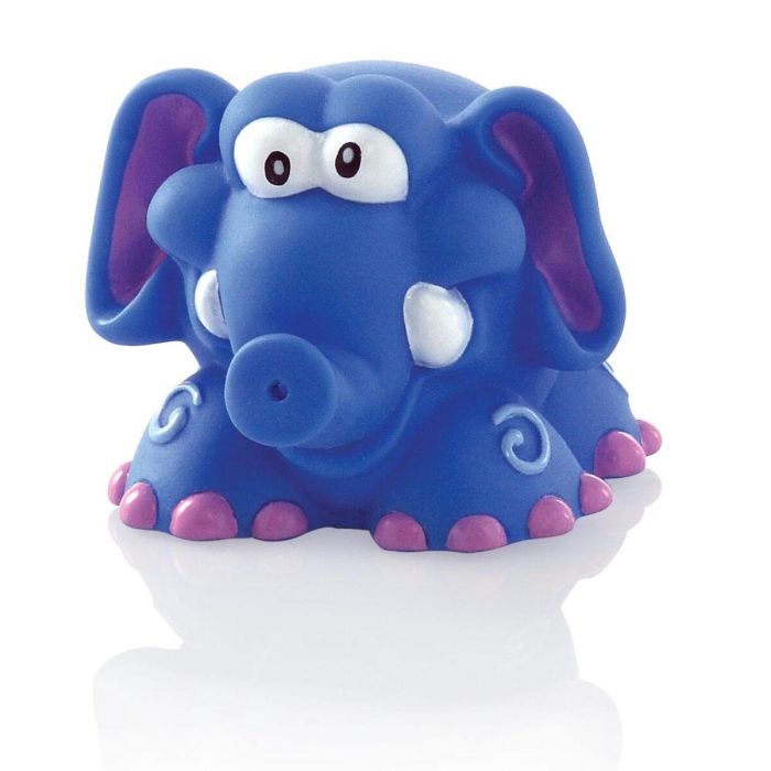 Nûby Lanza Agua para Baño Bebé, Set 3 Juguetes Divertidos Cocodrilo, Elefante y Pato, Ideal para Aventuras Acuáticas desde 3 Meses 3
