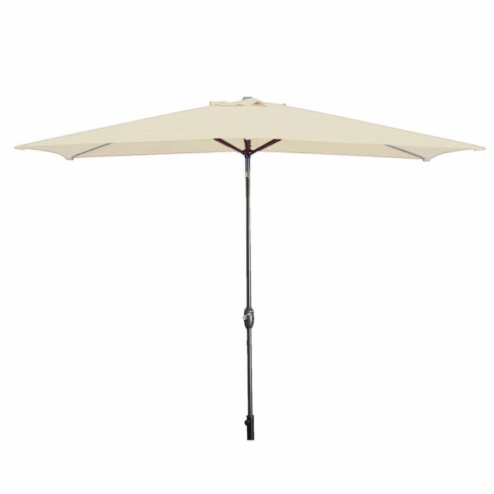 Marbueno Sombrilla Acero 8 Varillas 200x300 cm Polyester Beige Jardin, Piscina y Terraza 10493 0 Marbueno Sombrilla Acero 8 Varillas 200x300 cm Polyester Beige Jardin, Piscina y Terraza 10493 0