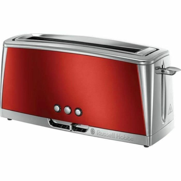 RUSSELL HOBBS 23250-56 - Luna Toaster - Tecnología Fast Toast - Solar Red