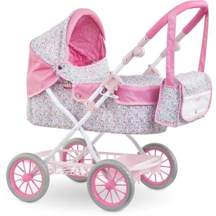Corolle COR4062013141862 Cochecito de Bebé con Flores para Muñecos 36-52 cm Desde 3 Años 0 Corolle COR4062013141862 Cochecito de Bebé con Flores para Muñecos 36-52 cm Desde 3 Años 0