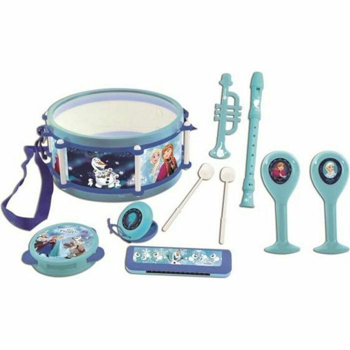 Set de instrumentos musicales de juguete Lexibook Frozen Plástico 7 Piezas 0 Set de instrumentos musicales de juguete Lexibook Frozen Plástico 7 Piezas 0
