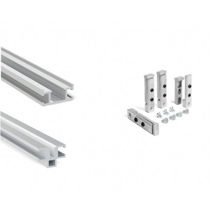 TERNO Perfil Japonesa Horizontal Fine Negro Cepillado 1400 Mm