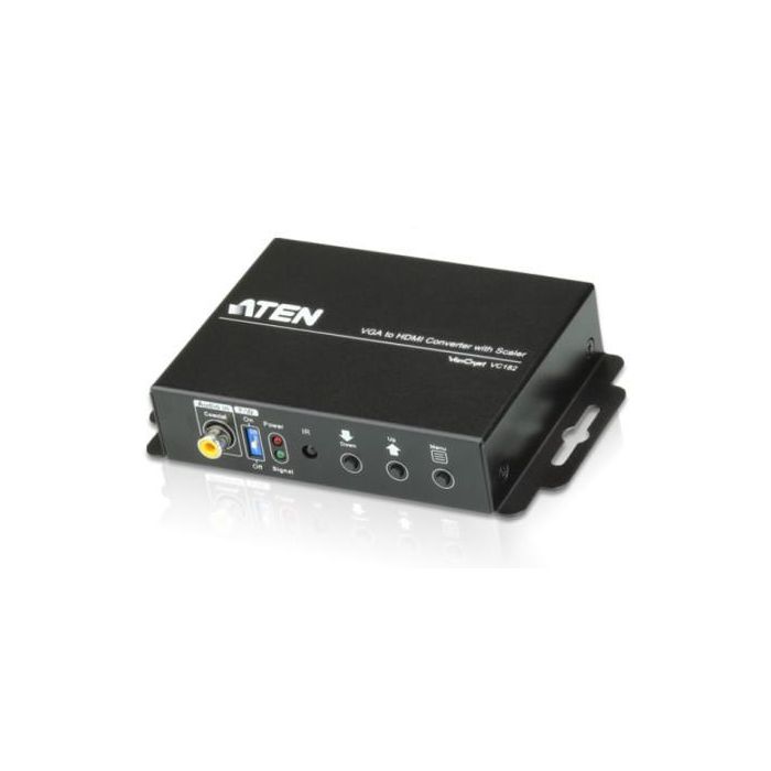 Aten VC182 Convertidor de Señal de Vídeo HDB-15 RCA a HDMI, Resolución 1920x1200, 1080p, Negro 0 Aten VC182 Convertidor de Señal de Vídeo HDB-15 RCA a HDMI, Resolución 1920x1200, 1080p, Negro 0