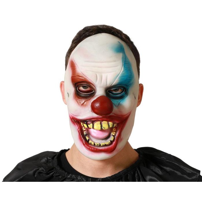 Máscara Halloween Payaso Terrorífico Vinilo Hombre Adulto