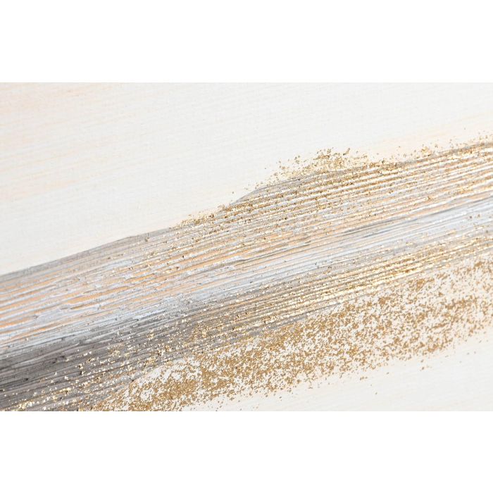 DKD Home Decor Cuadro Moderno Abstracto de Lienzo y Pino Pintado a Mano Beige Gris 120 cm Alto x 90 cm Ancho (Set de 2) 2 DKD Home Decor Cuadro Moderno Abstracto de Lienzo y Pino Pintado a Mano Beige Gris 120 cm Alto x 90 cm Ancho (Set de 2) 2