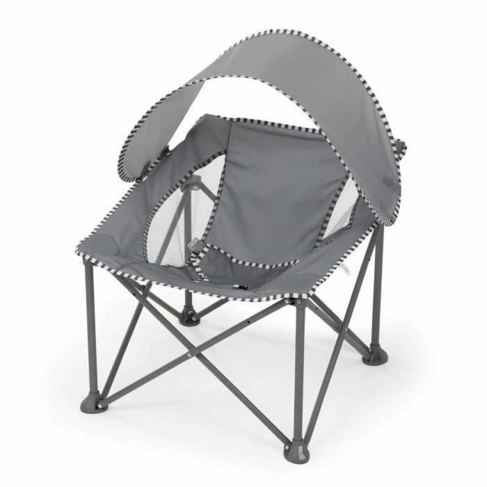 Bright Starts BRI0074451171893 Hamaca plegable para bebé Pop 'N Chill gris, con protección solar FPS +50 y bolsa de transporte incluida 3 Bright Starts BRI0074451171893 Hamaca plegable para bebé Pop 'N Chill gris, con protección solar FPS +50 y bolsa de transporte incluida 3